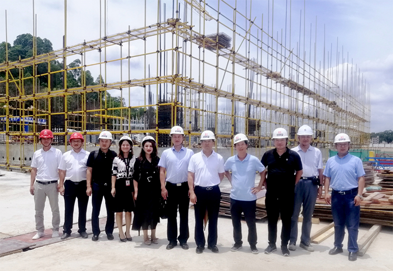 平博pinnacle董事长李军亲临集团南方总部在建项目视察